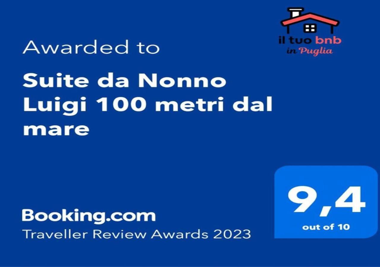 Suite Da Nonno Luigi 100 Metri Dal Mare Giovinazzo Exterior photo